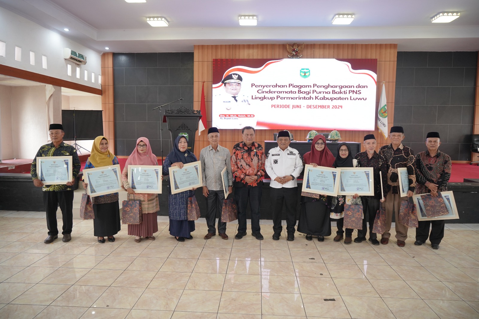 131 ASN Purnabakti, PJ. Bupati Luwu: Pengabdian Berlanjut di Masyarakat