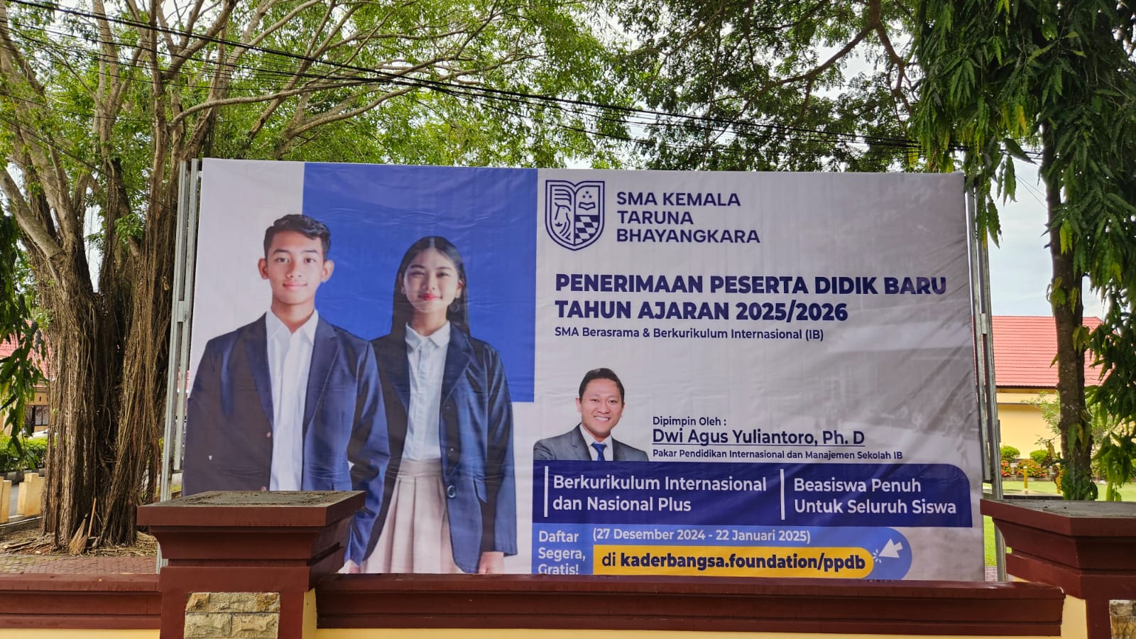 Polres Luwu Sosialisasikan Penerimaan Peserta Didik Baru SMA Kemala Taruna Bhayangkara TA 2025/2026