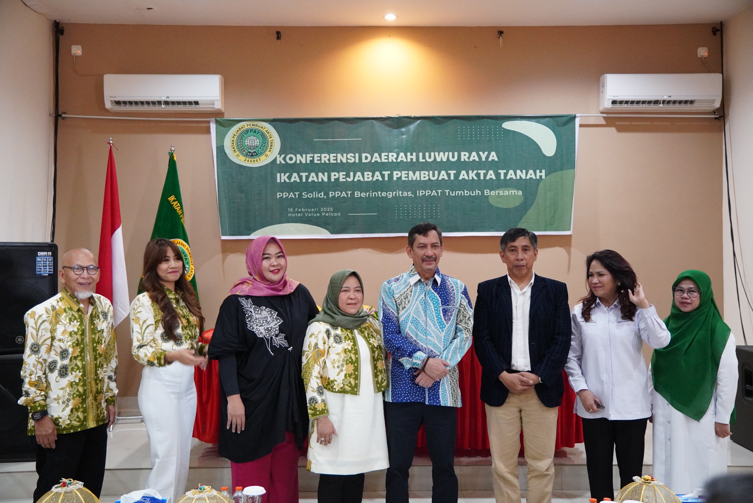 Pj Wali Kota Palopo Hadiri Konferda IPPAT Luwu Raya, Dorong Profesionalisme dan Integritas PPAT