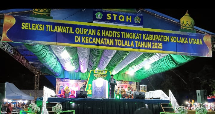 Penjabat Bupati Kolaka Utara Buka Seleksi Tilawatil Qur’an dan Hadis 2025 di Tolala