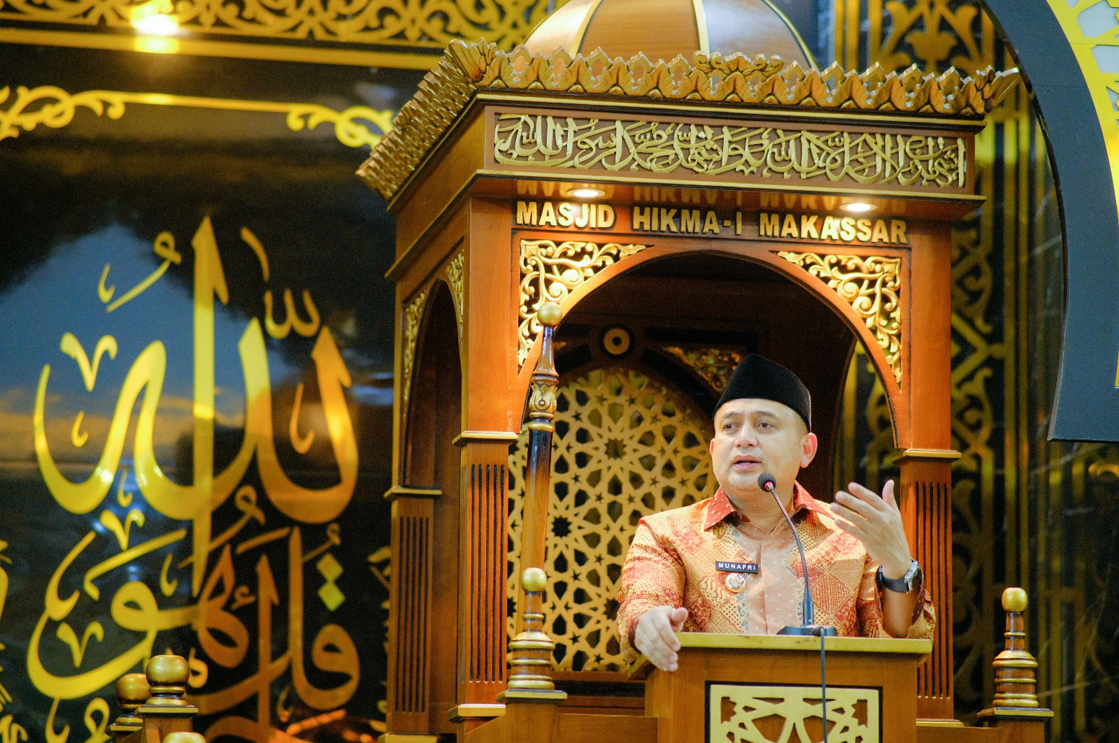 Munafri Apresiasi Pembangunan dan Peran Sosial Masjid