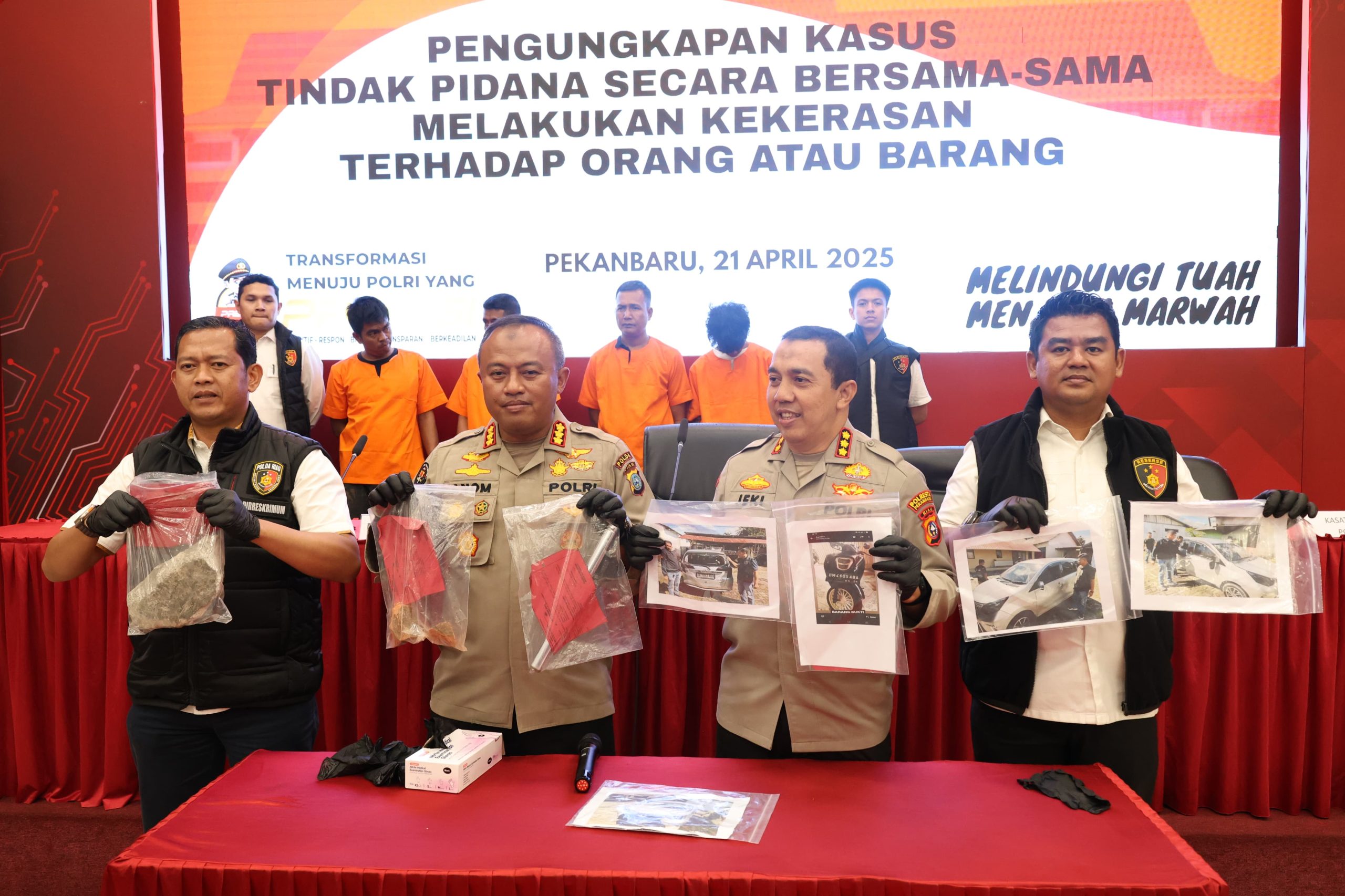 Polda Riau Bongkar Aksi Brutal Debt Collector