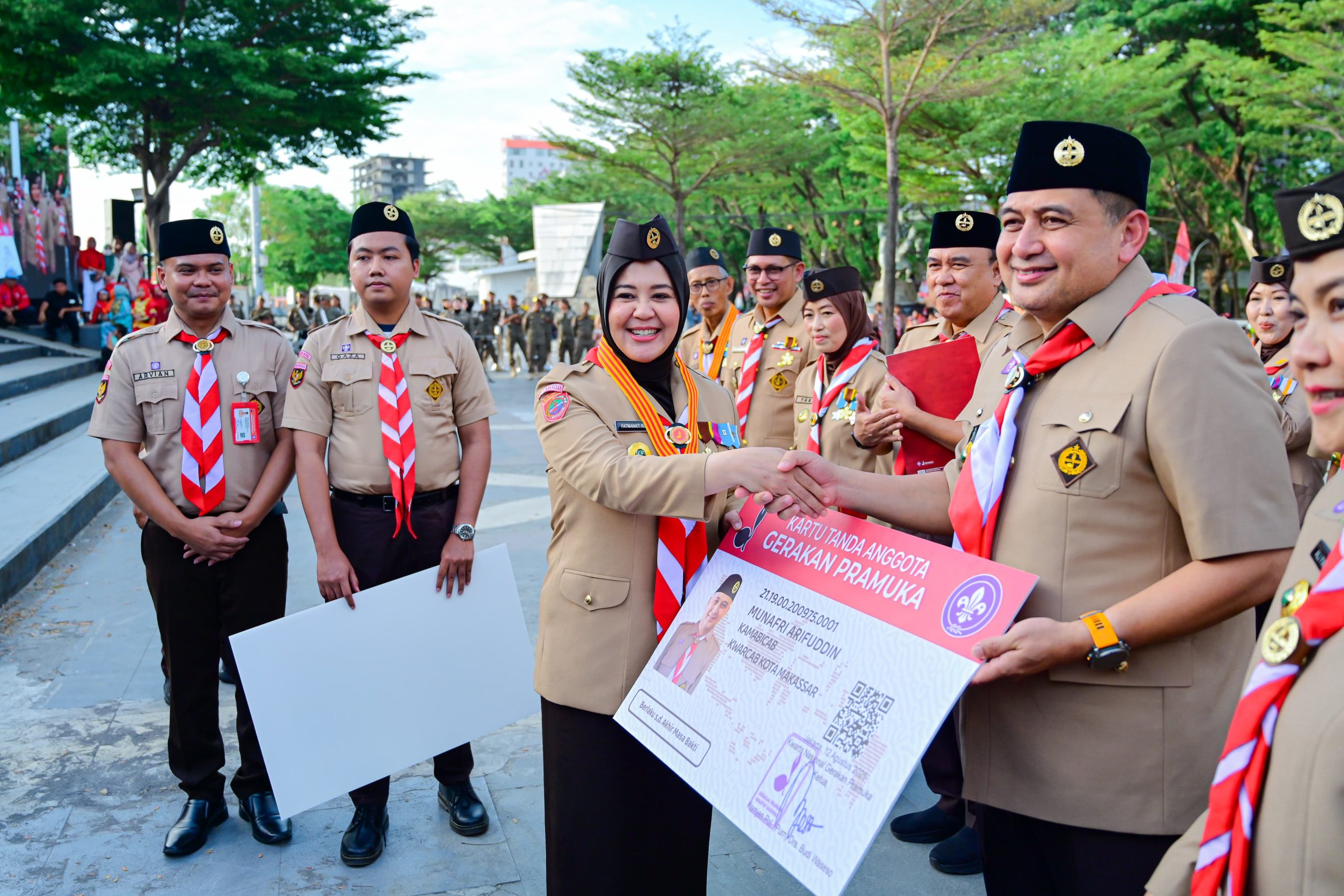 Ulang Janji Pramuka, Fatmawati Tegaskan Komitmen Pengabdian