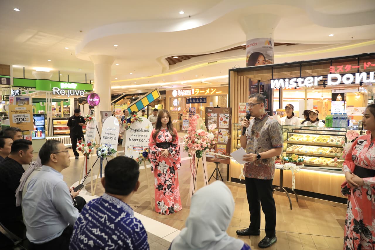Mister Donut Hadir di TSM Makassar, Perkuat Sektor Kuliner