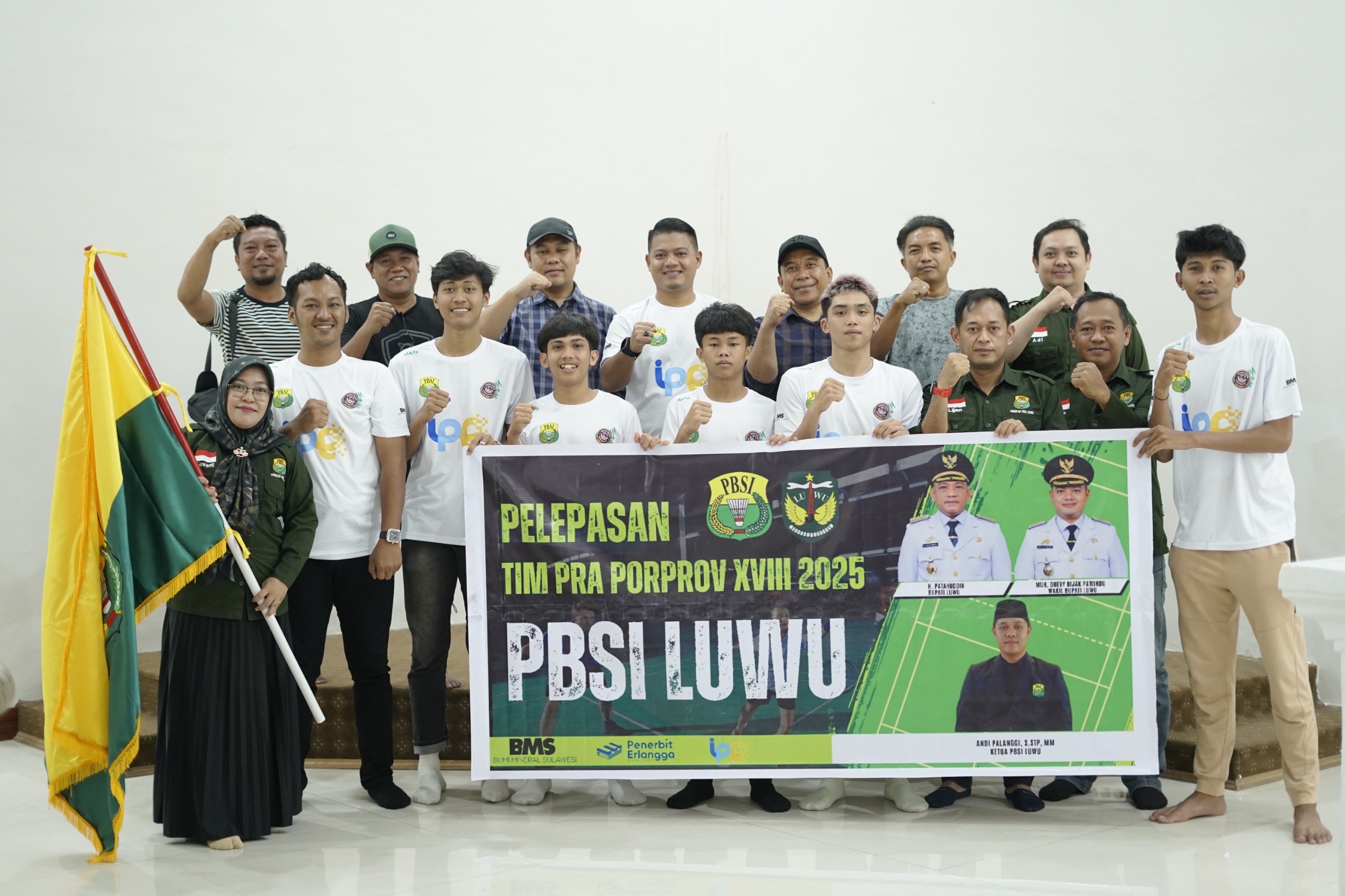 Atlet Luwu Diberangkatkan ke Pra Porprov XVII, Targetkan Prestasi Terbaik