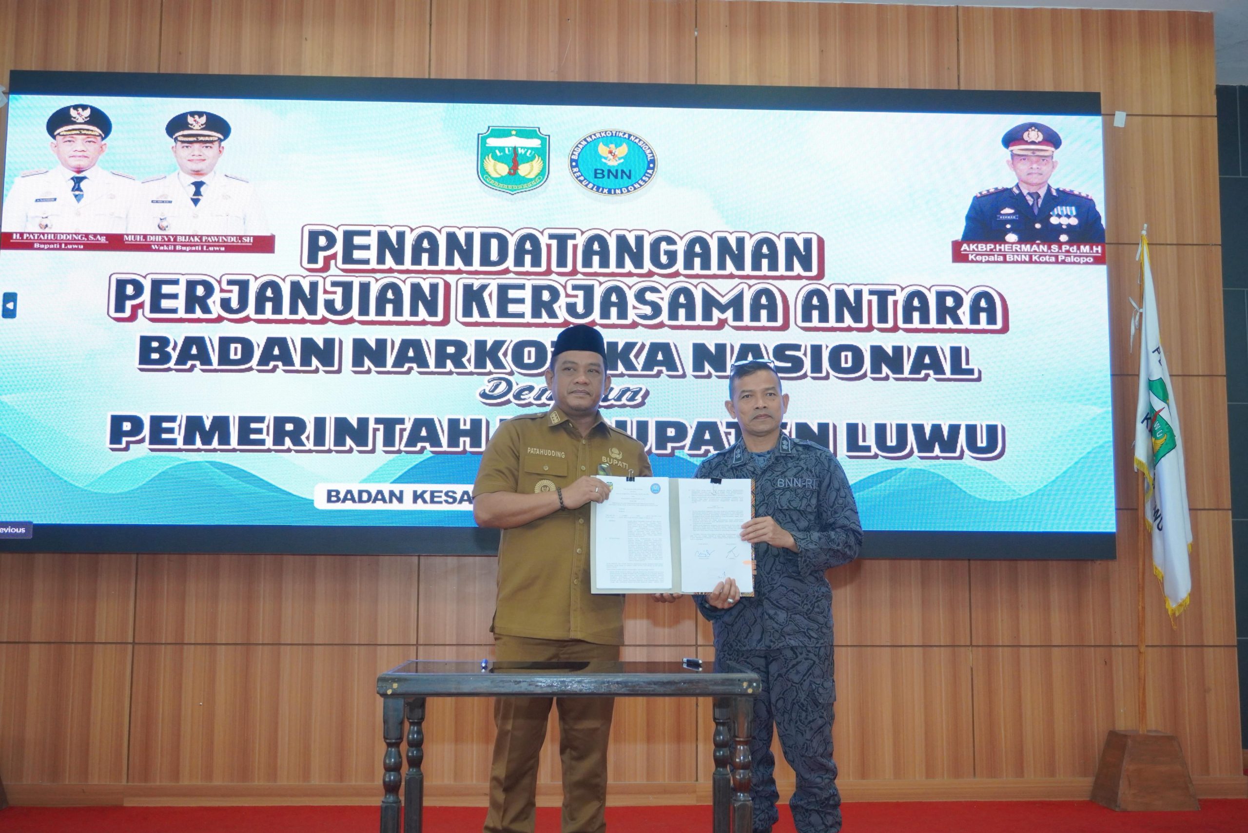 Pemkab Luwu Gandeng BNN Palopo dalam Pencegahan Peredaran Narkoba