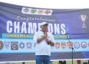 Bupati Luwu Tutup Turnamen Wara Cup II di Cilallang