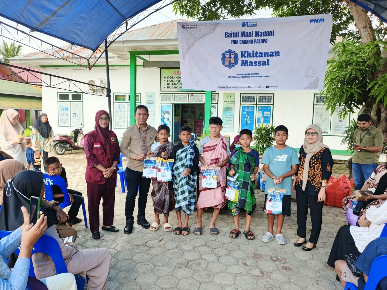 PNM Gelar Khitanan Massal, 100 Anak Dapat Layanan Gratis di Ponrang