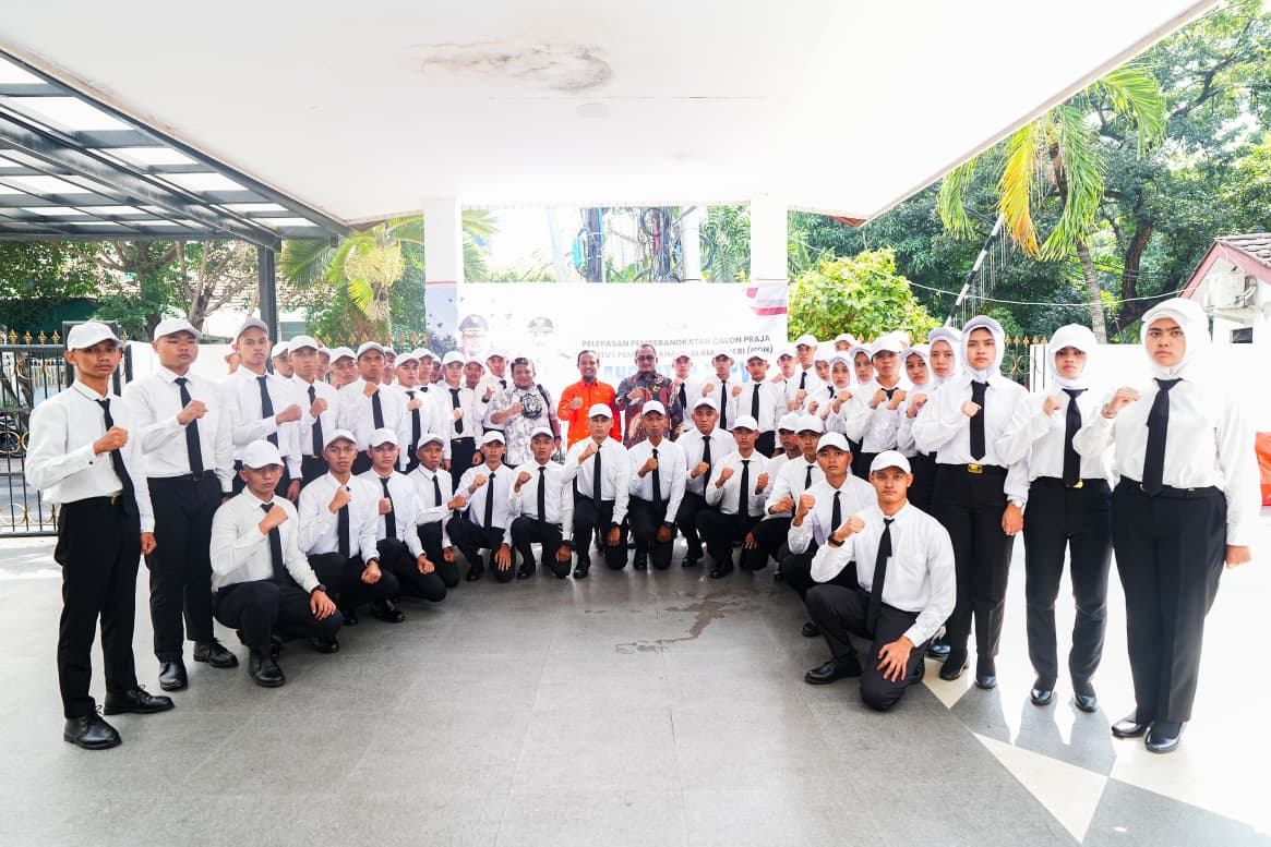 Calon Praja IPDN Angkatan XXXVI Sulsel Siap Jalani Pendidikan di Jatinangor