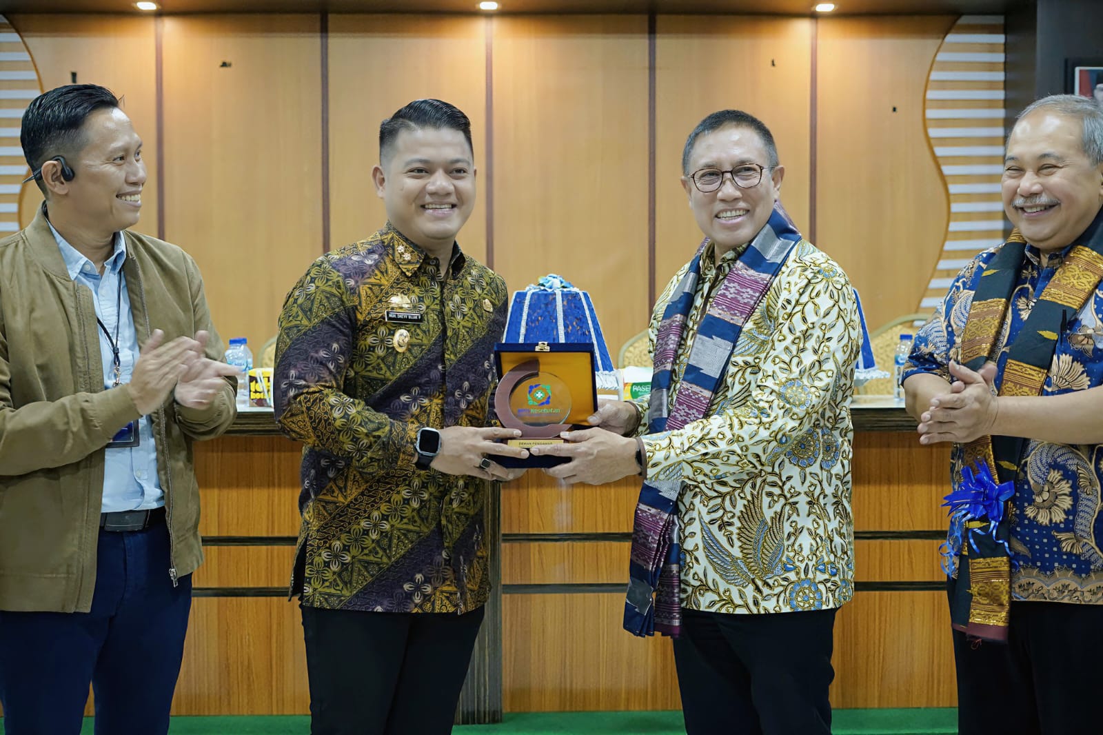 Wabup Dhevy Bijak Dampingi Ketua Dewas BPJS Tinjau Layanan Rumah Sakit