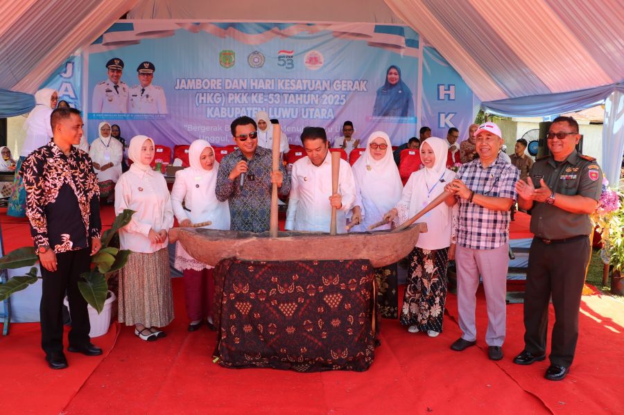 PKK Luwu Utara Gelar Jambore dan HKG ke-53, Teguhkan Semangat Kebersamaan