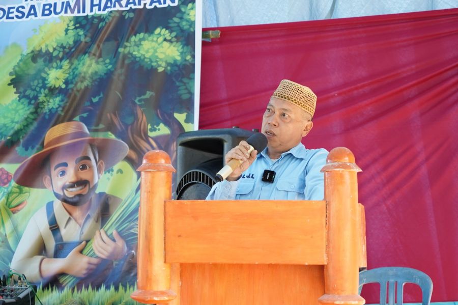 Warga Desa Bumi Harapan Gelar Syukuran Tahunan dan Pesta Panen