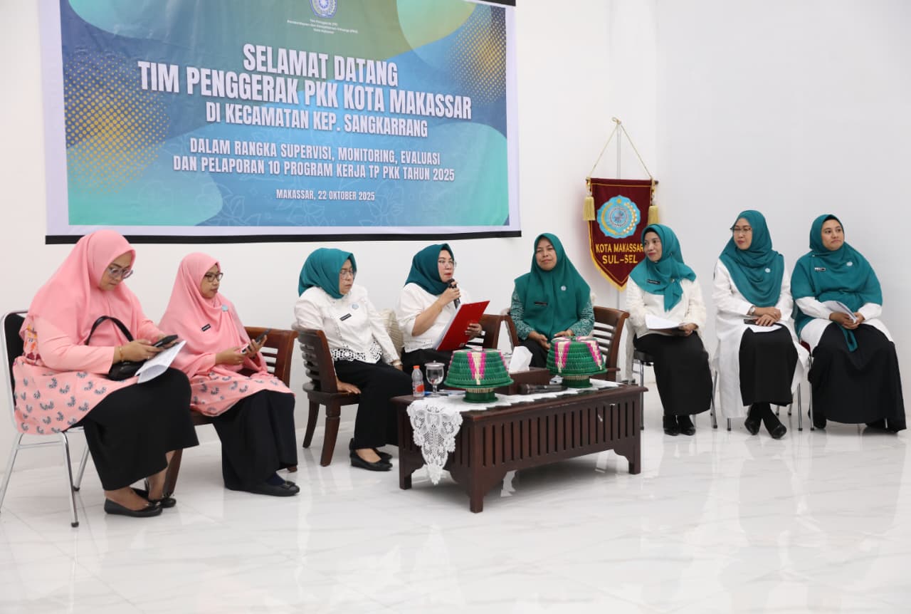 TP PKK Kota Makassar Fokus Edukasi Bahaya Pernikahan Dini di Daerah Kepulauan