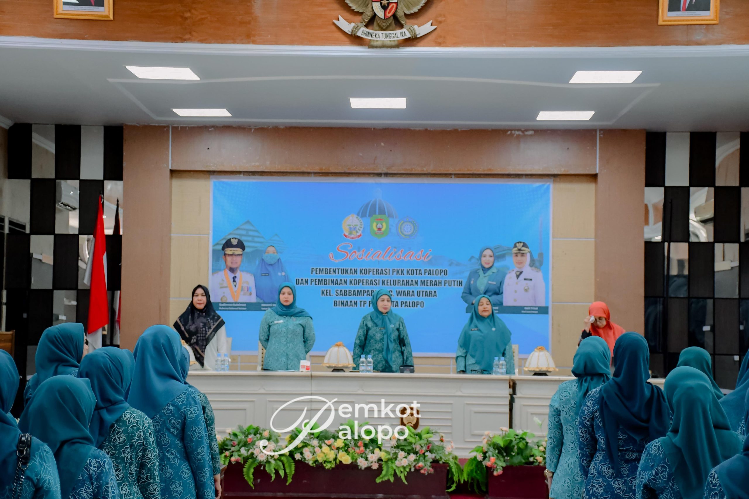 TP PKK Kota Palopo Bentuk Koperasi PKK dan Bina Koperasi Merah Putih
