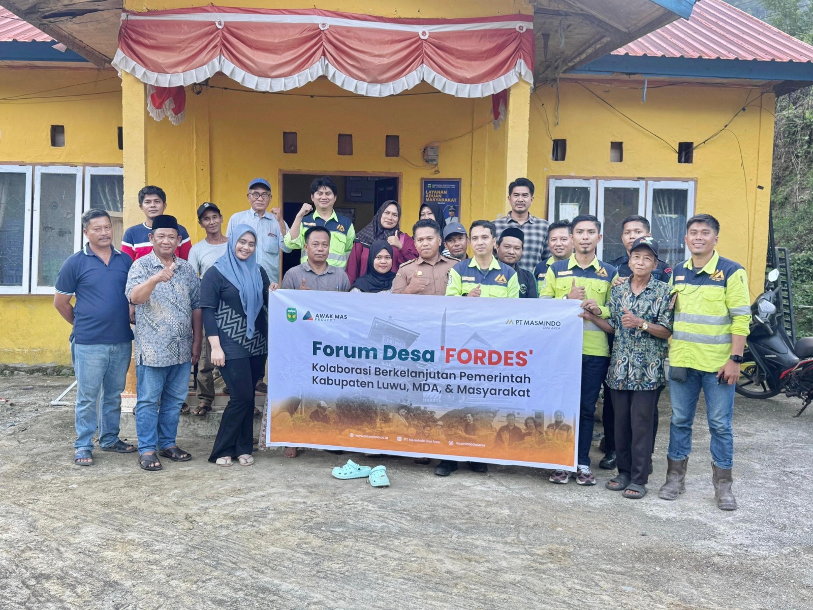 FORDES Hadir di Lima Wilayah Lingkar Tambang, Pokja dan MDA Perkuat Dialog
