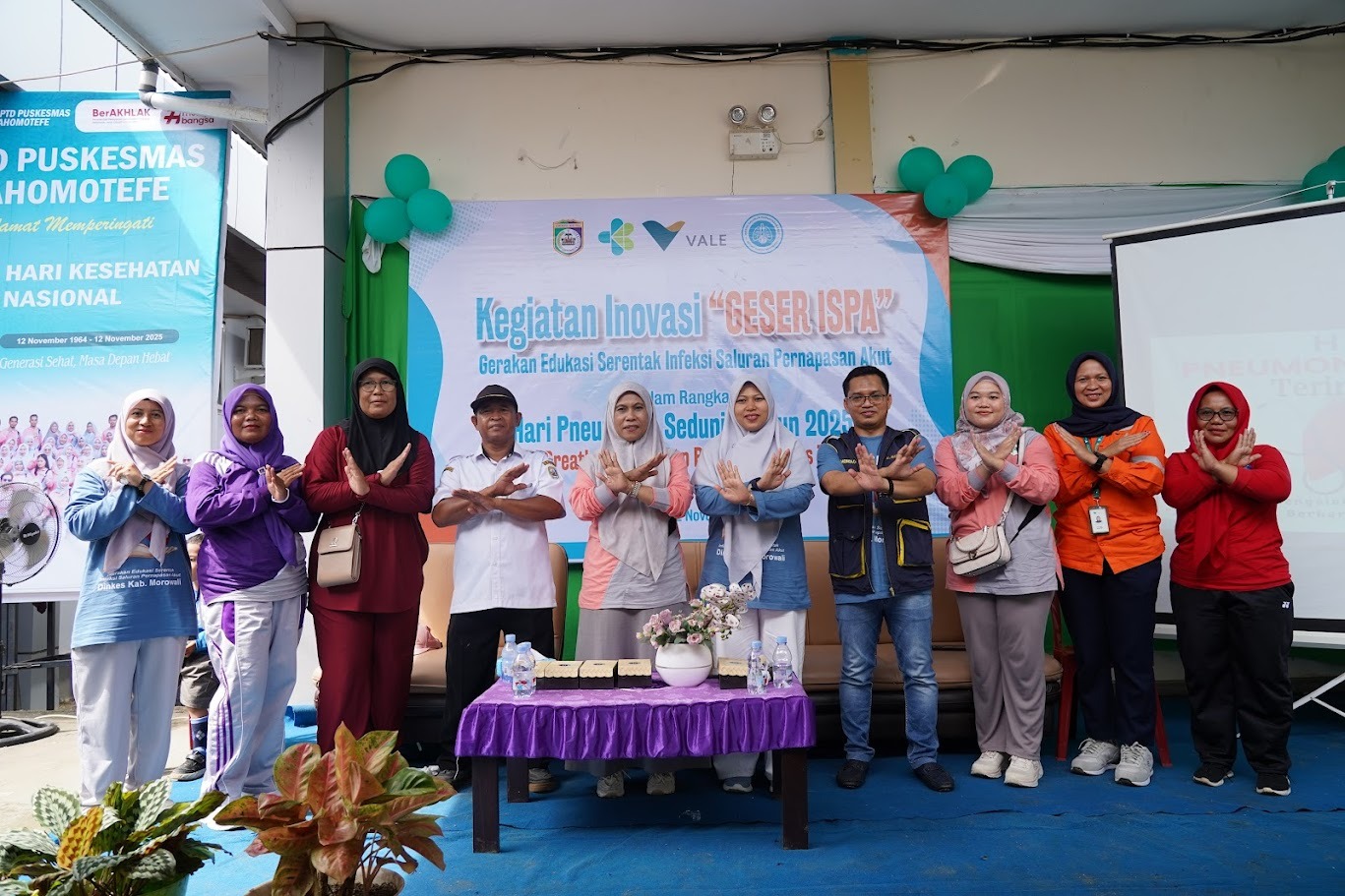 PT Vale Perkuat Peran Kesehatan di Morowali dan Kolaka