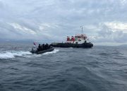 TNI AL Cegat Dua Kapal Pengangkut Nikel Tujuan Morowali