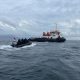 TNI AL Cegat Dua Kapal Pengangkut Nikel Tujuan Morowali