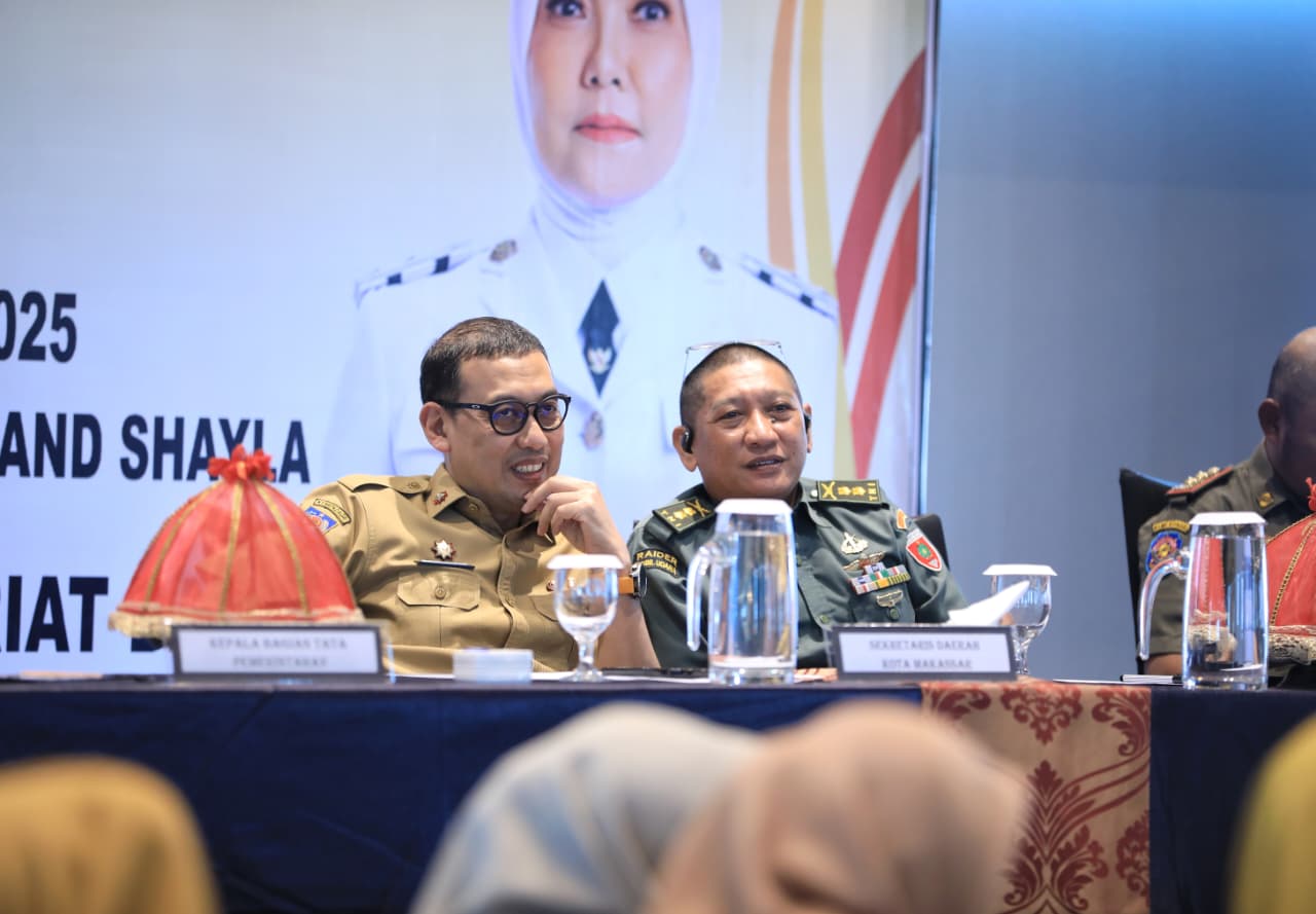 Sekda Makassar Tekankan Peran Camat dan Lurah Jaga Kamtibmas