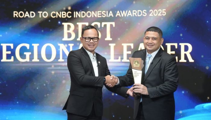Munafri Arifuddin Torehkan Prestasi Nasional Lewat CNBC Indonesia Awards 2025
