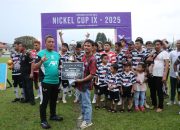Bupati Irwan Tutup Nickel Cup IX Lutim 2025, Budiro FC Pertahankan Gelar Juara