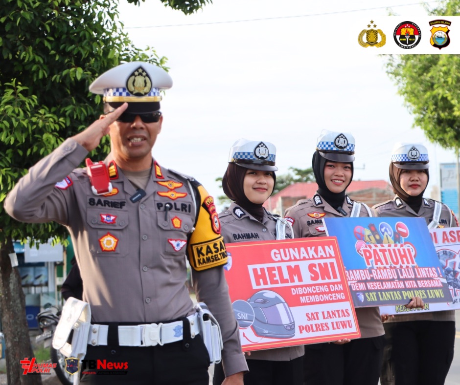 Pengendara Mabuk dan Balapan Liar Jadi Target Utama Operasi Zebra Luwu
