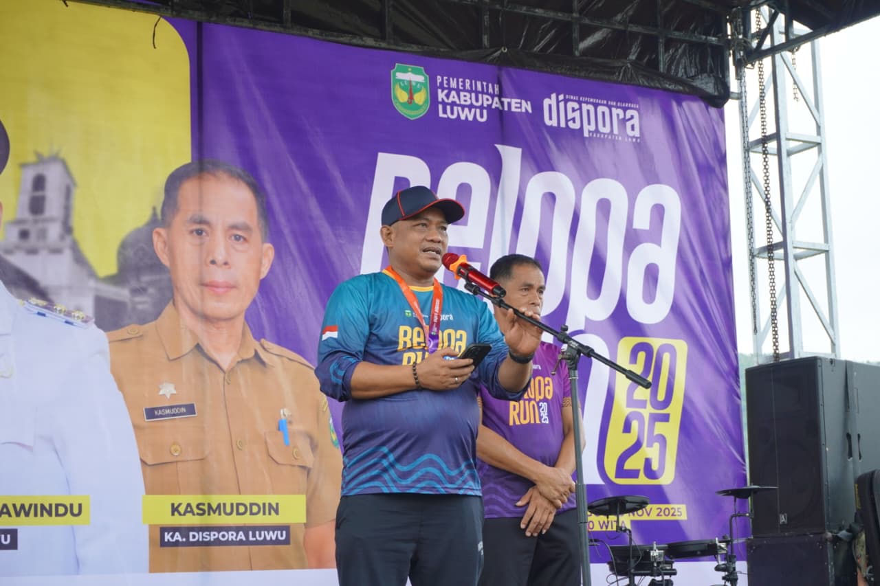 Bupati Luwu Lepas 1.500 Pelari dalam Belopa Run 2025