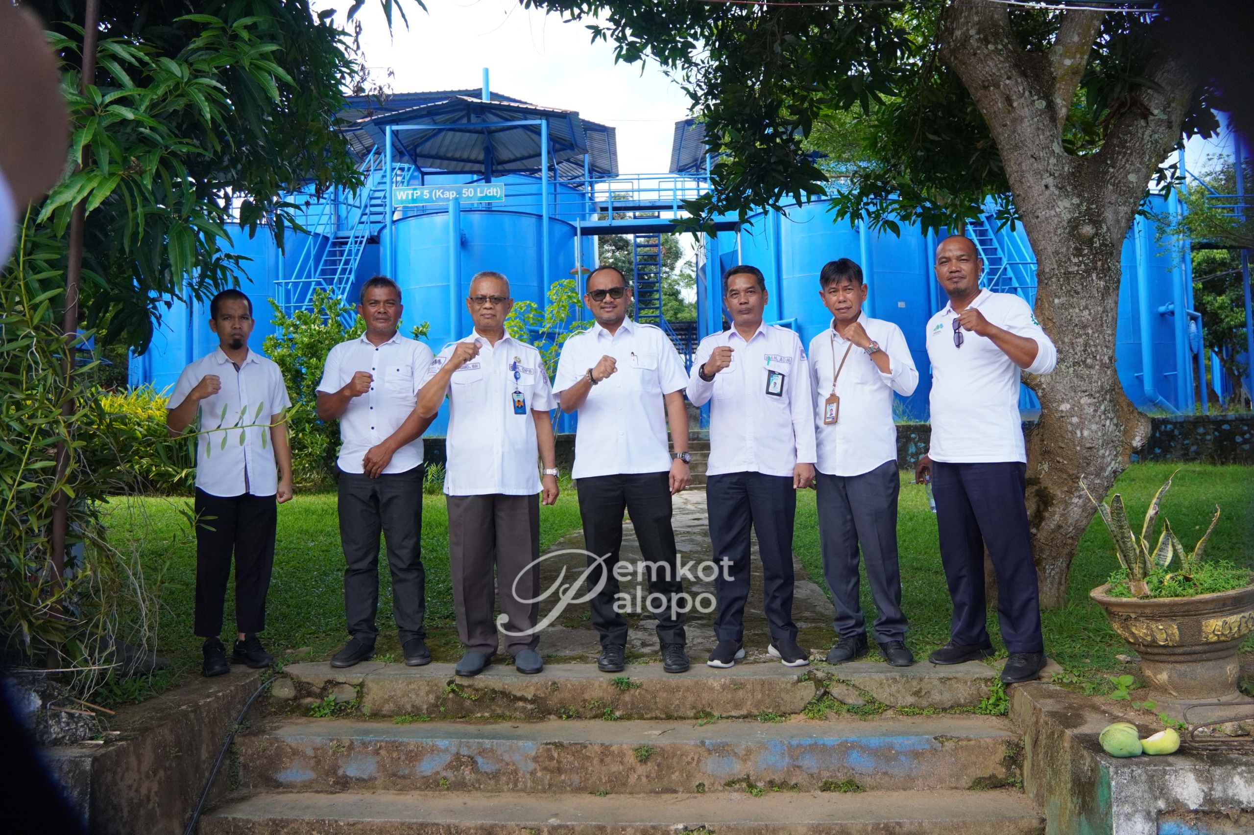 Wakil Wali Kota Palopo Tinjau PDAM Tirta Mangkaluku Terkait Gangguan Air