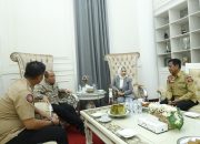 Dirjen Kemensos Silaturahmi dengan Wali Kota Palopo Bahas Kampung Siaga Bencana