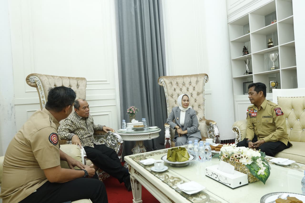 Dirjen Kemensos Silaturahmi dengan Wali Kota Palopo Bahas Kampung Siaga Bencana