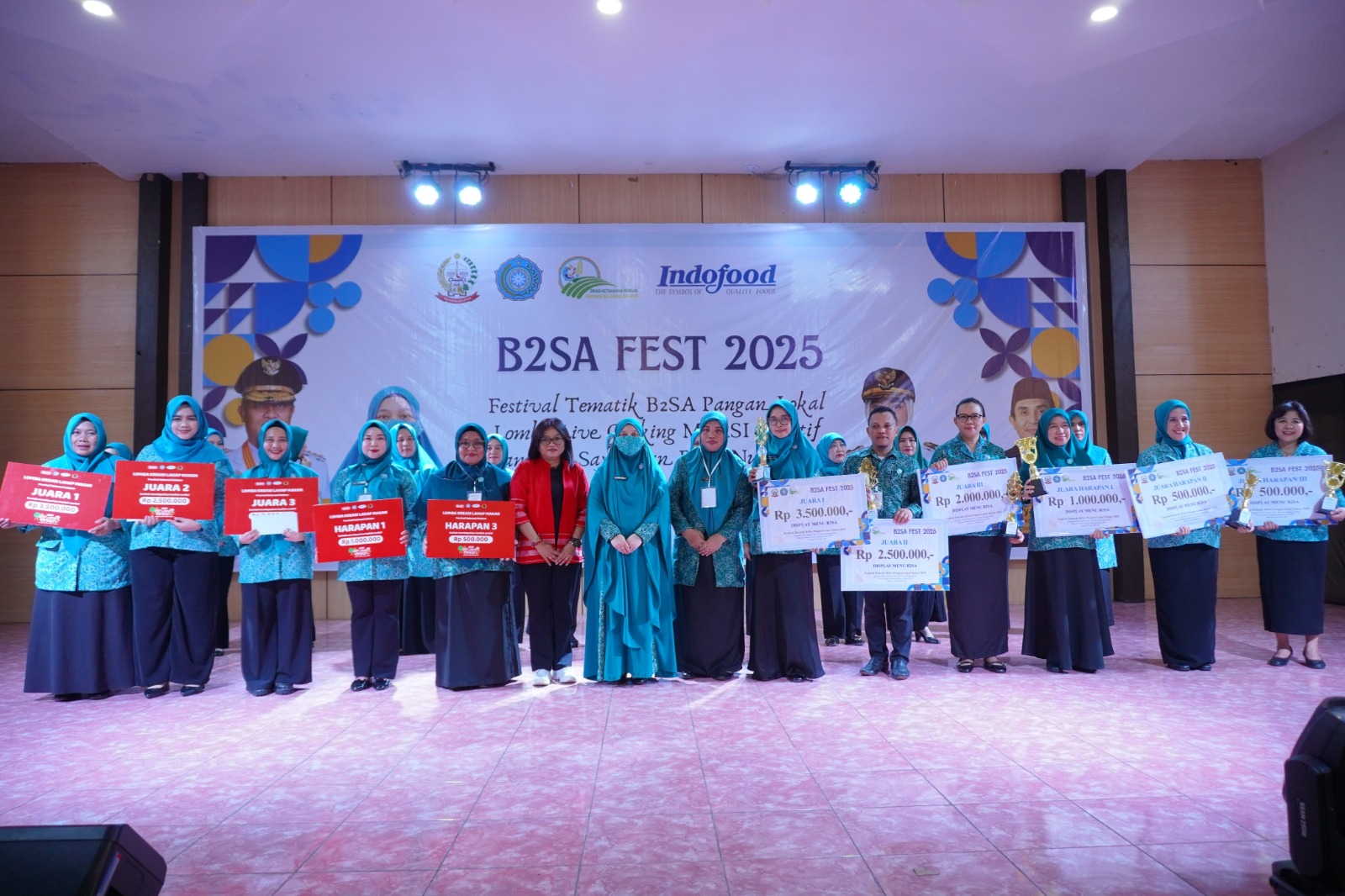 Menu Inovatif TP-PKK Luwu Sabet Dua Juara Harapan di B2SA Fest
