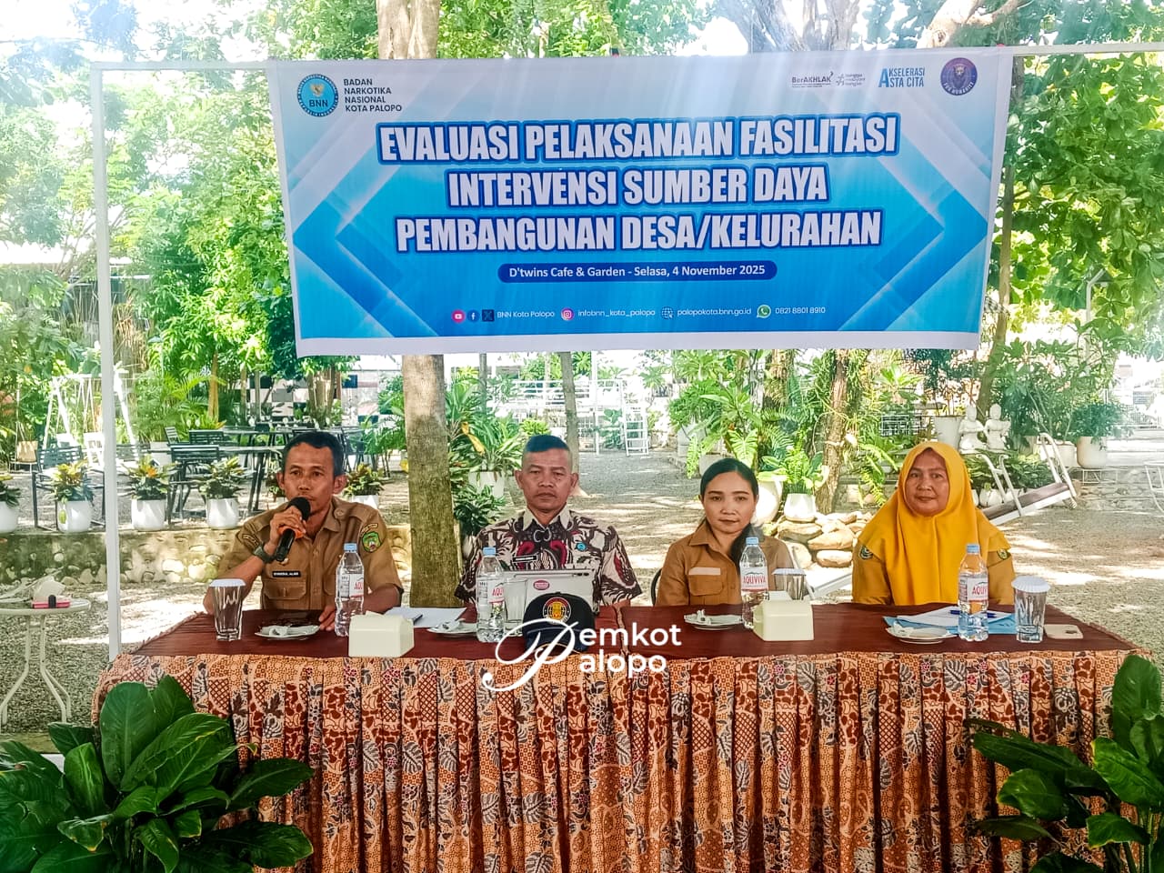 Pemkot dan BNN Palopo Evaluasi Program Intervensi Desa/Kelurahan