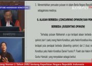 Celah Hukum Dihapus, MK Pastikan Polisi Aktif Tak Bisa Mengisi Jabatan Sipil
