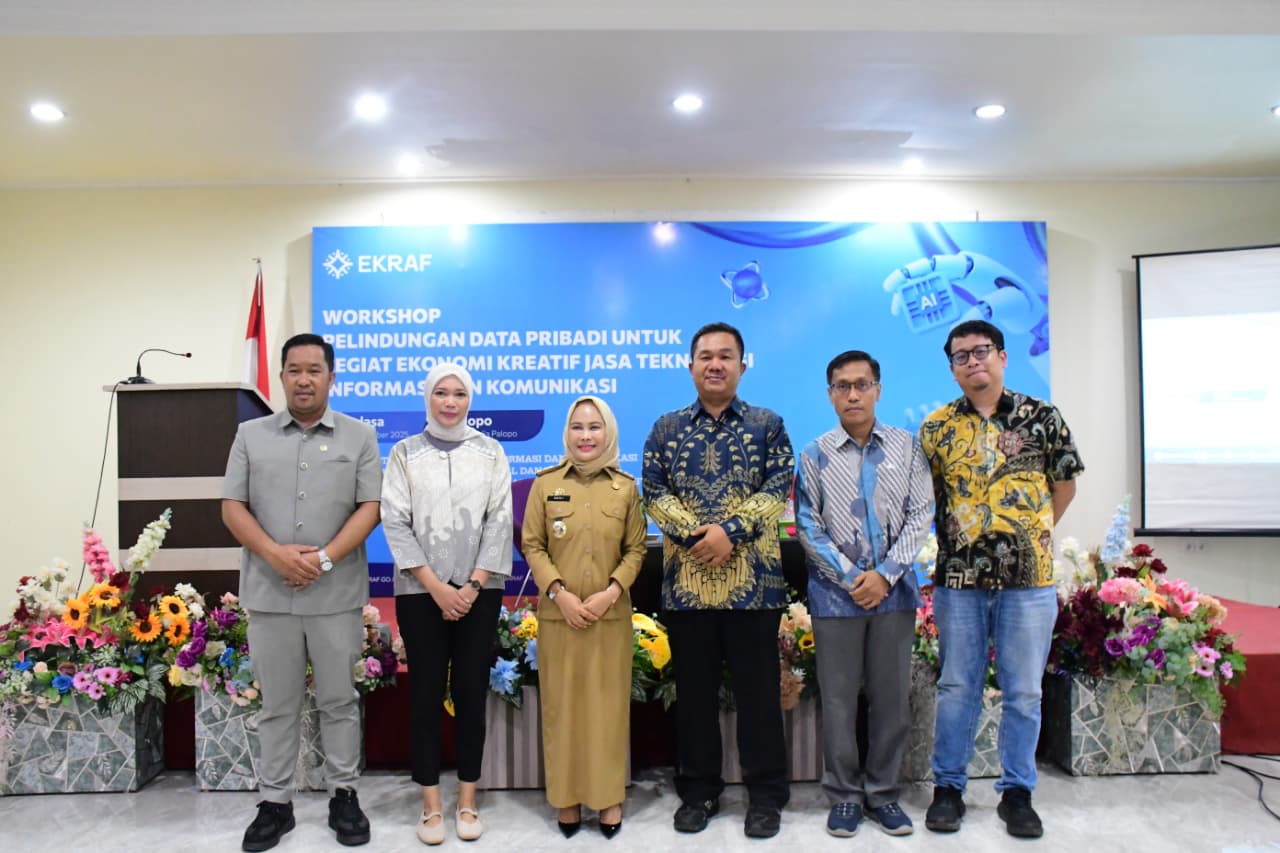 Wali Kota Naili Trisal Dorong Pegiat Ekraf Palopo Pahami Perlindungan Data Pribadi