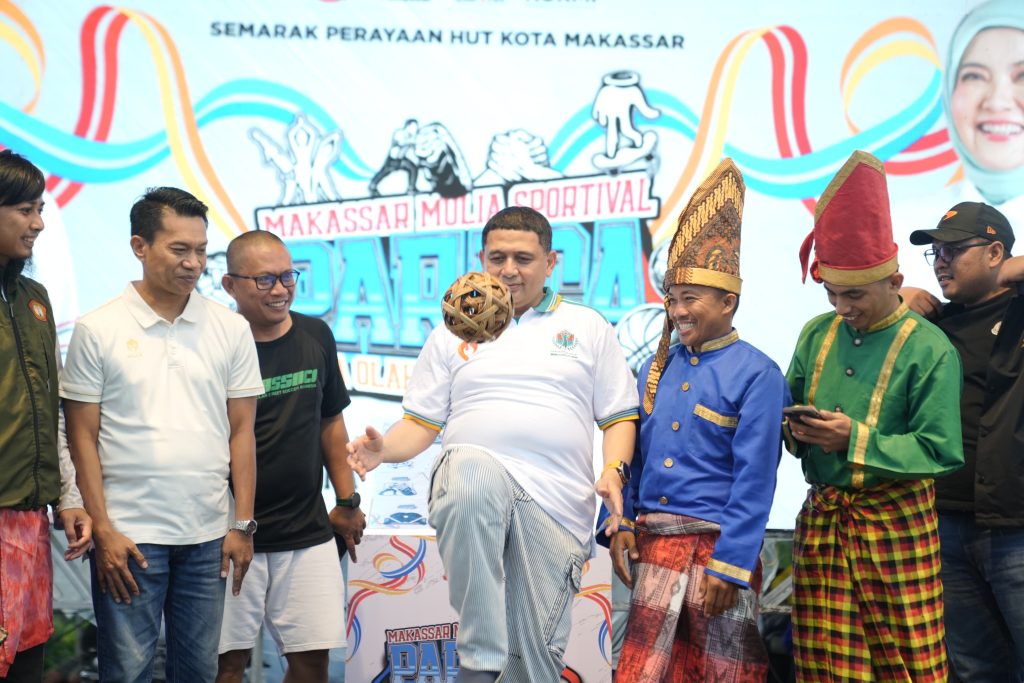 Wali Kota Makassar Buka Makassar Mulia Sportival Paraga 2025 di Karebosi