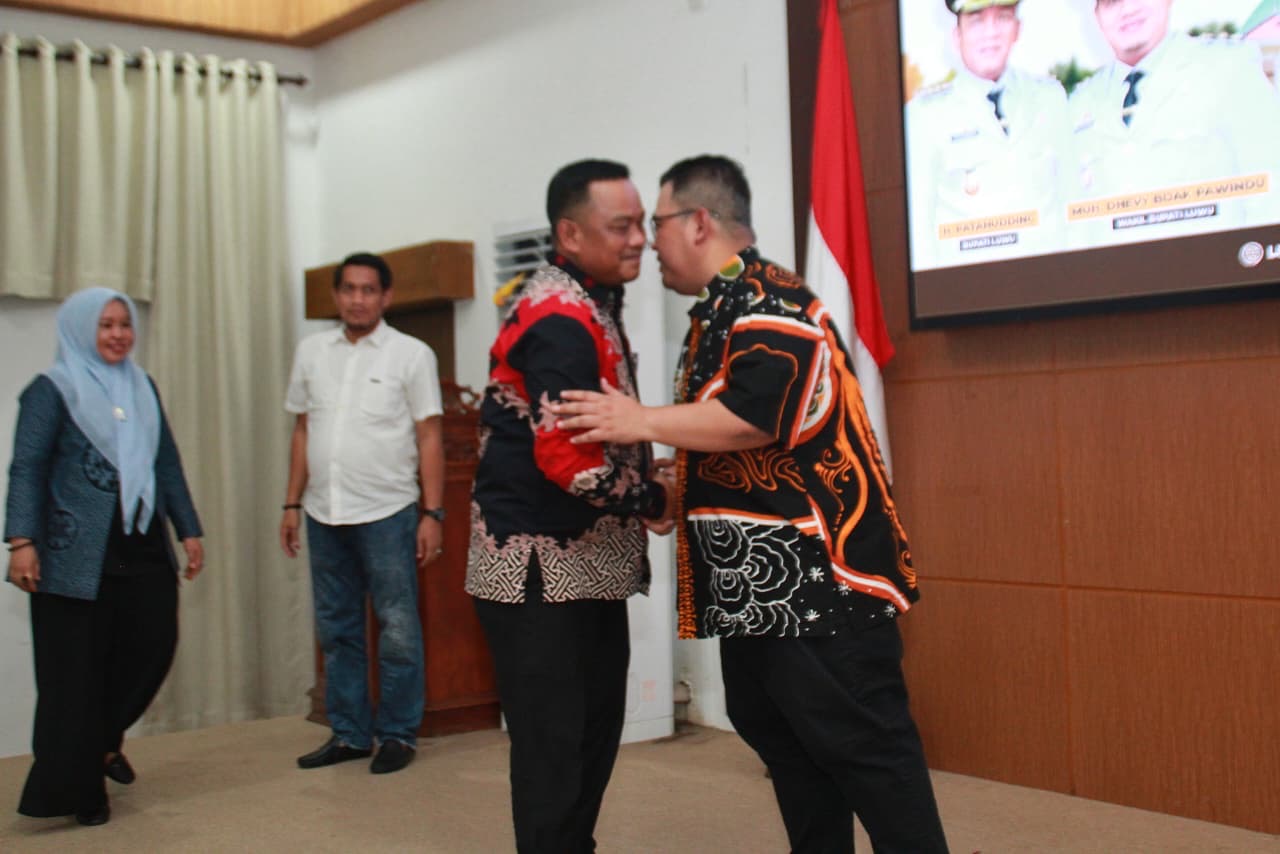 Bupati Luwu Sambut Kajari Baru Muhandas Ulimen di Rumah Jabatan
