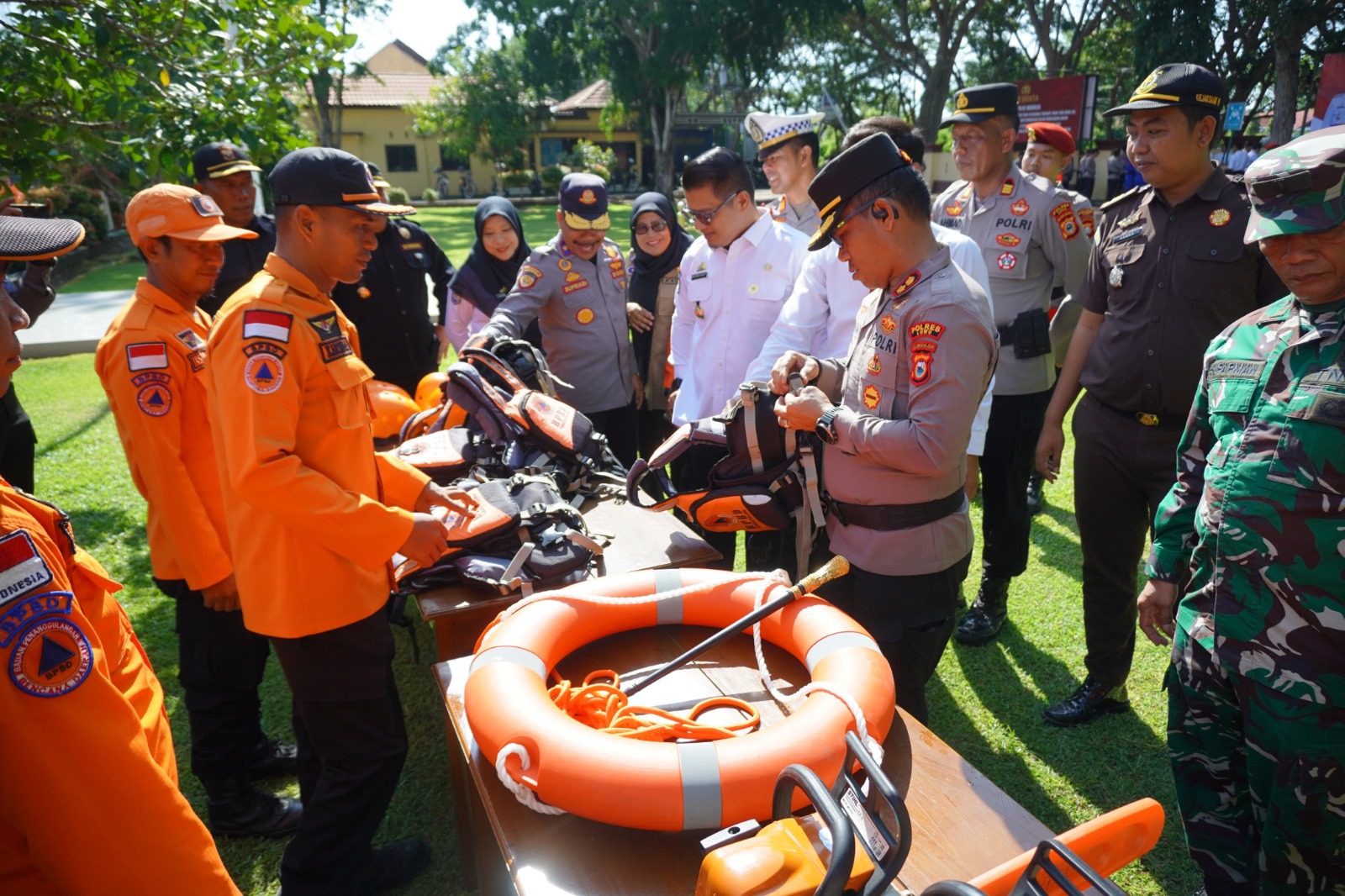 Polres Luwu Gelar Apel Kesiapsiagaan Hadapi Musim Penghujan