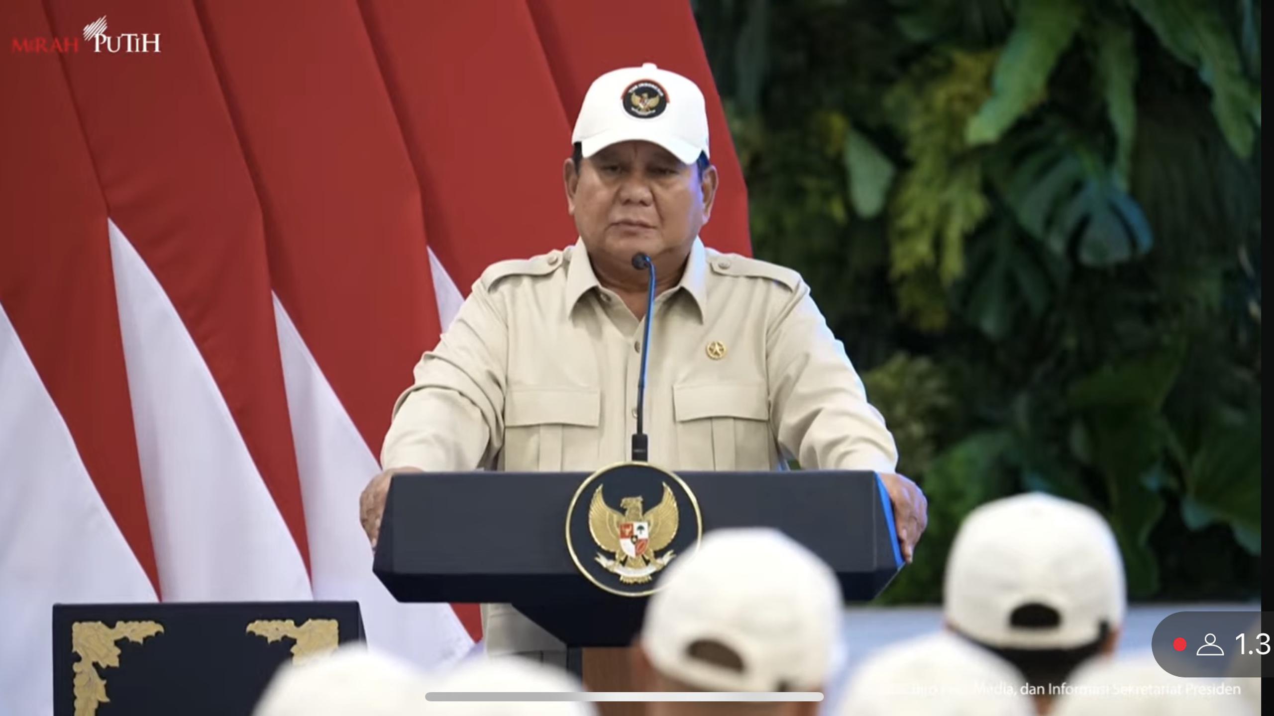 Presiden Prabowo Pimpin Rapat Darurat Penanganan Bencana Sumatera