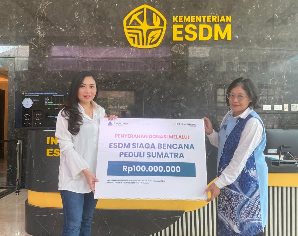 Lewat Program ESDM Siaga Bencana, PT Masmindo Dwi Area Salurkan Bantuan ke Sumatera
