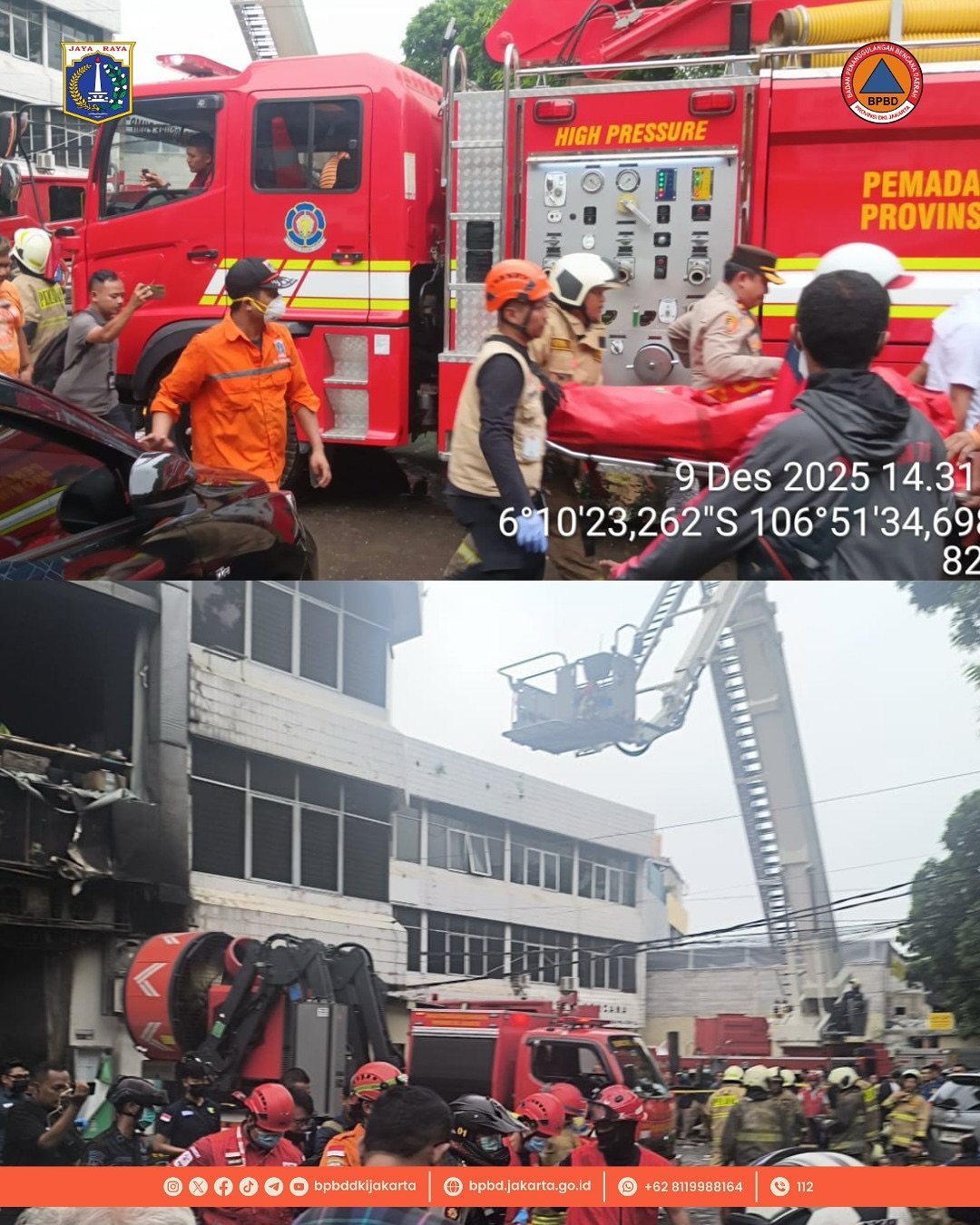 Tragedi Kebakaran Gedung Terra Drone Tewaskan 22 Karyawan