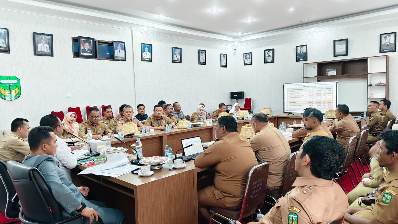 Evaluasi Akhir Tahun, Bupati Patahudding Minta Transaksi Tunai Ditinggalkan