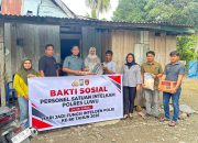 Rayakan HUT Fungsi Intelijen, Sat Intelkam Polres Luwu Berbagi Kasih dengan Lansia