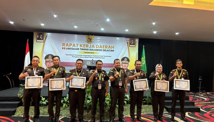 Rakerda Kejati Sulsel: Kejari Luwu Terbaik dalam Pengelolaan Anggaran