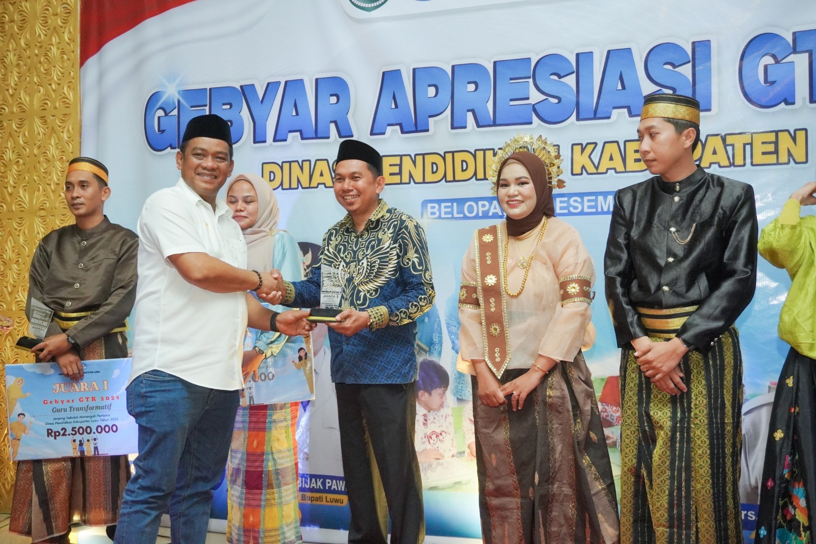 Bupati Luwu Ajak Guru Perkuat Inovasi pada Gebyar GTK 2025
