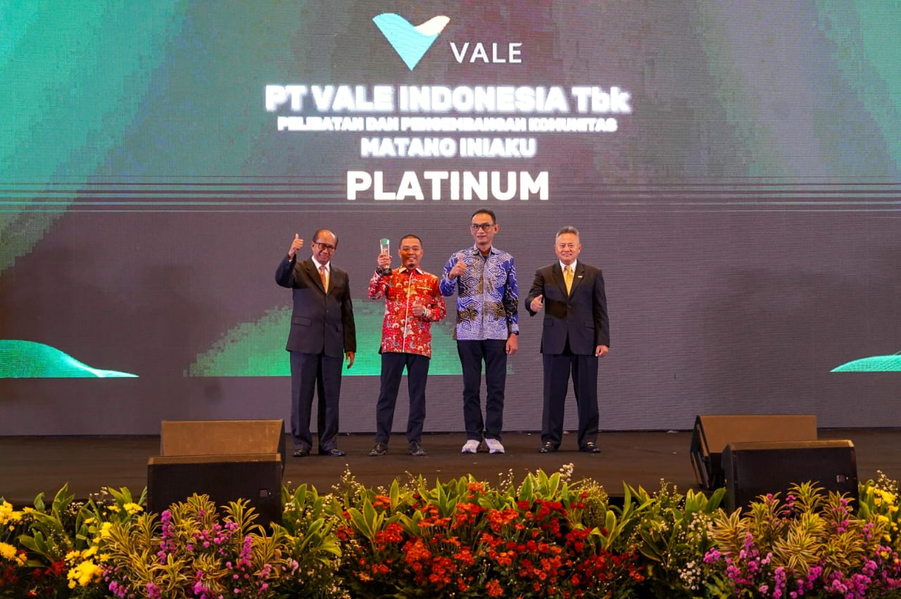 Program Matano Iniaku dan Peternakan Terpadu PT Vale Diakui di Tingkat Nasional