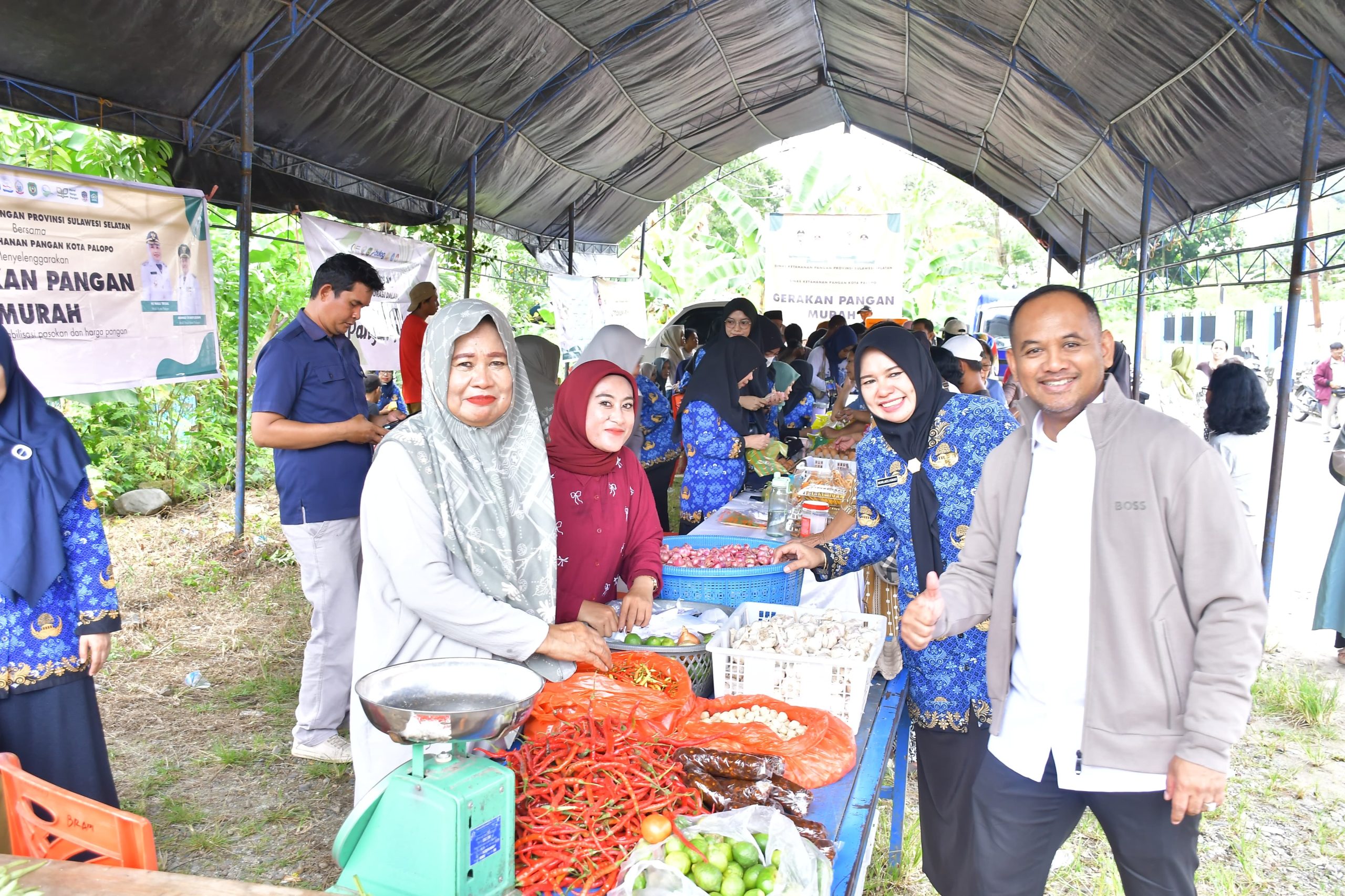UMKM Lokal Ikut Meriahkan GPM Palopo, Produk Pangan dan Sayur-Mayur Disediakan