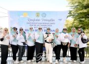 Meriahkan HKG ke-53, TP PKK Palopo Gelar Senam Sehat dan Lomba Gembira