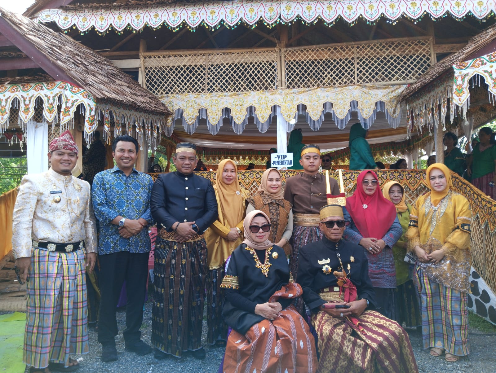 Datu Luwu dan Kepala Daerah se-Luwu Raya Hadiri Ritual La’te Situju Lisa’na Luwu