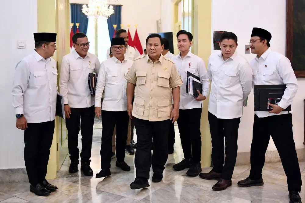 Konsolidasi Intelektual, Prabowo Ajak Guru Besar Pikirkan Fondasi Indonesia Emas 2045