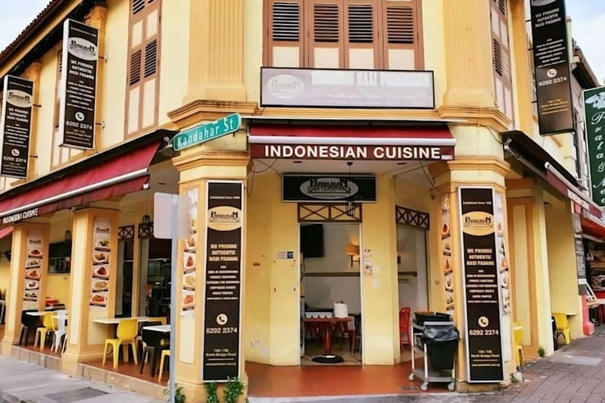 Warung Nasi Padang Legendaris Tutup, Menteri Singapura Langsung Turun Tangan